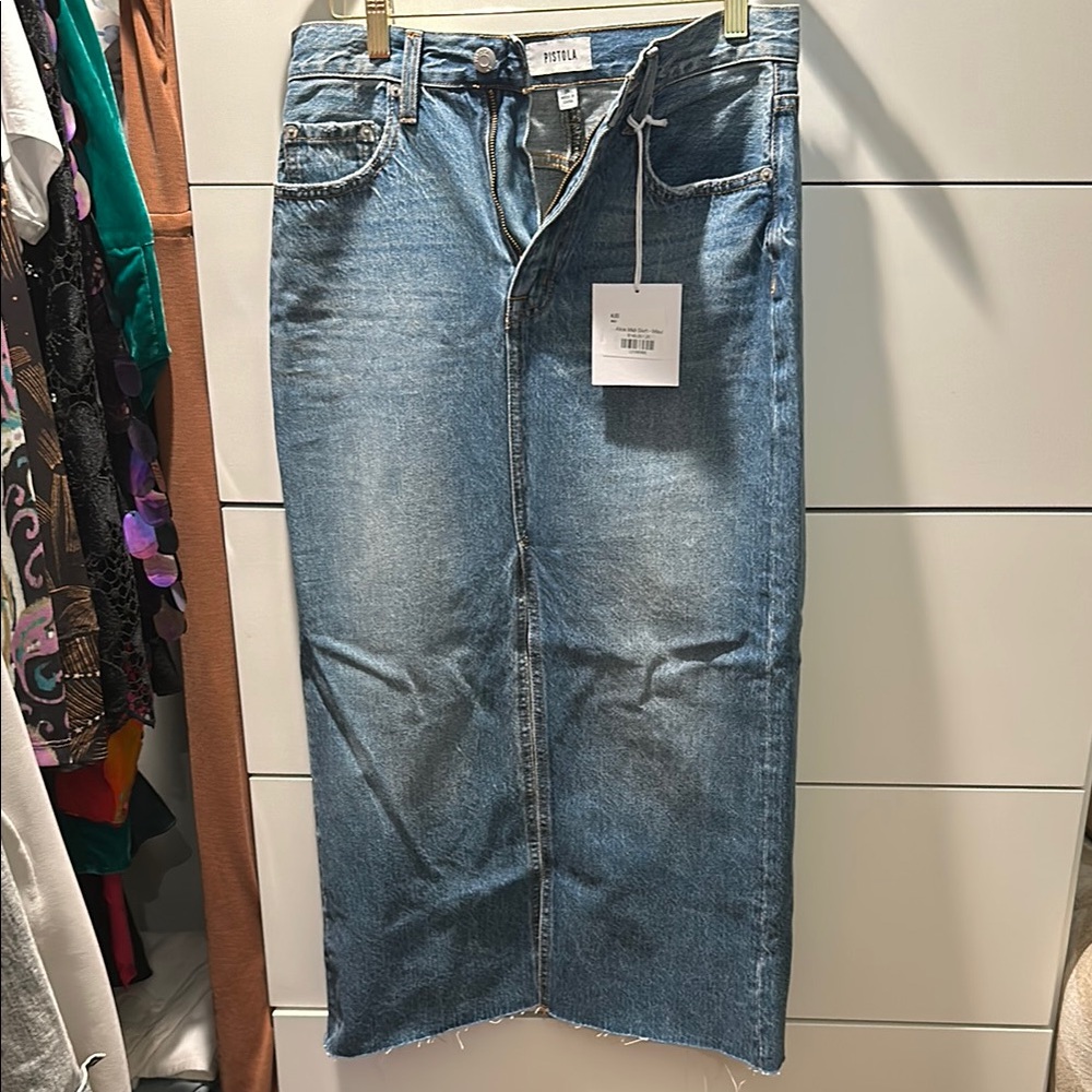Pistola Blue Denim Skirt